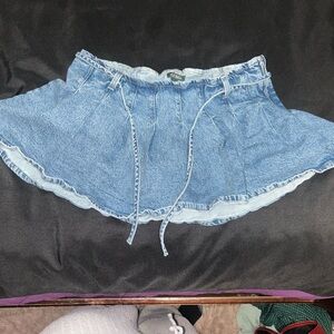 Wild Fable Light Blue Denim Skirt